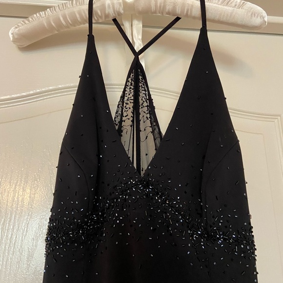 🌺Dave & Johnny by Laura Ryner, Long Black Gown 7/8)🌺 - Picture 4 of 16